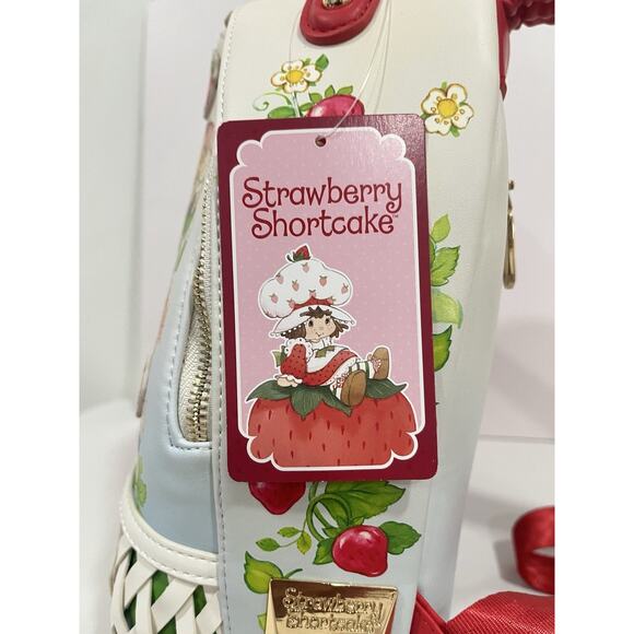 New Garden Strawberry Shortcake Boxed Lunch Exclusive Mini Backpack w Coin Purse - Picture 5 of 15